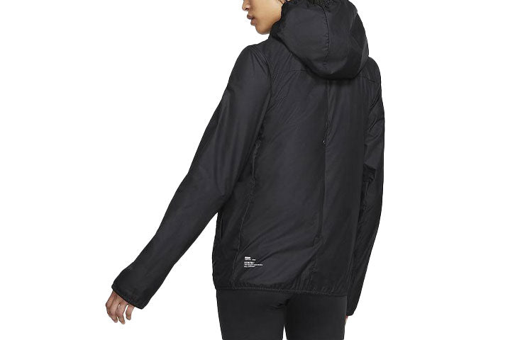 (WMNS) Nike NSRL Transform Sports Detachable hooded vest Jacket Black DB0820-010