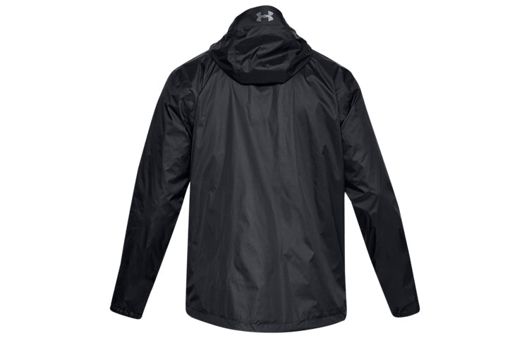 Men's Under Armour Forefront Rain Training Sports Jacket Black 1321439-001