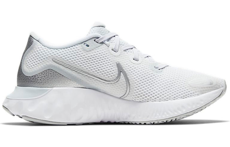 (WMNS) Nike Renew Run 'White Metallic Silver' CK6360-003