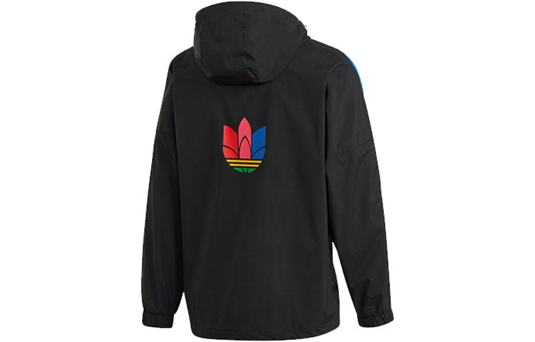 Men's adidas originals Sports Hooded Jacket Black GF7125