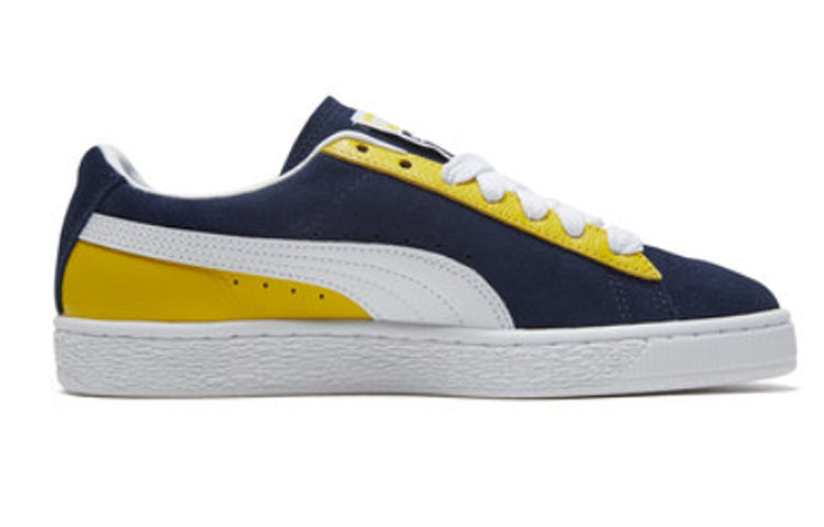 PUMA SUEDE Classic Block 'Blue Yellow' 369873-02