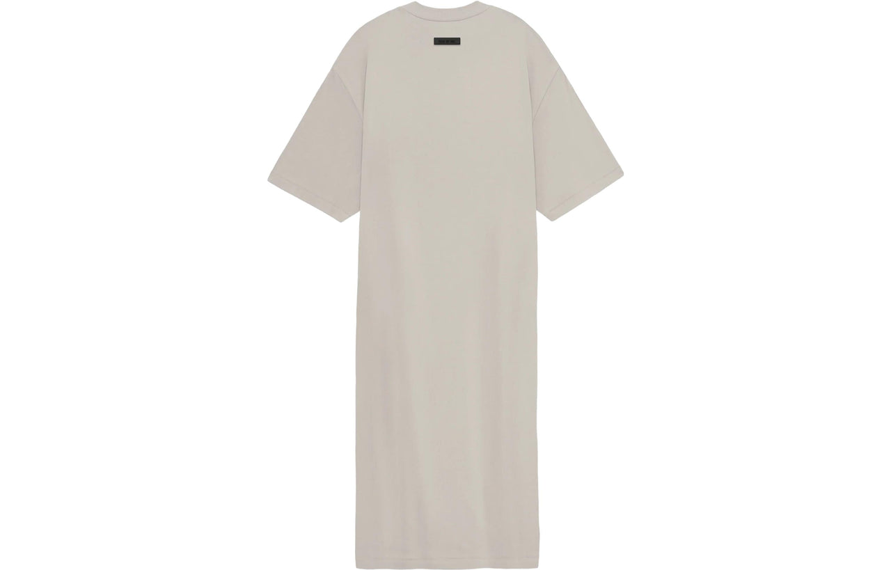 (WMNS) Fear of God Essentials FW23 3/4 Sleeve Dress 'Silver Cloud' 125BT235042FW