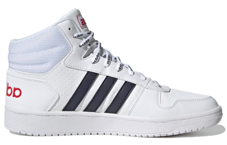 adidas Hoops 2.0 Mid 'White Legend Ink' FY8616