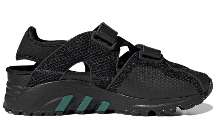 adidas EQT93 Low Tops Casual Sports Sandals Unisex Black Green GZ7200