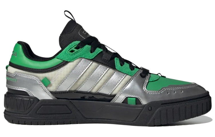 adidas neo D-Pad 'Black Green Silver' IG7629