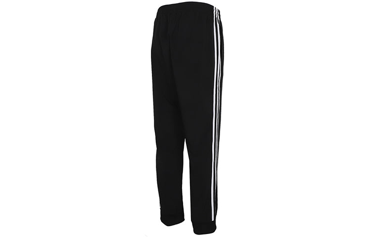 adidas Casual Sports Side Stripe Bundle Feet Long Pants Black GK8980