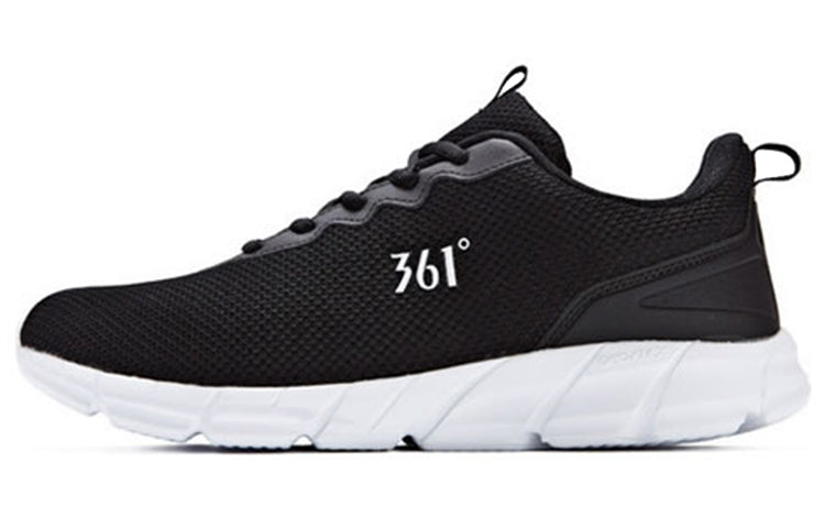 361 Degrees Casual Running Shoes 'Black White' 671832280-3