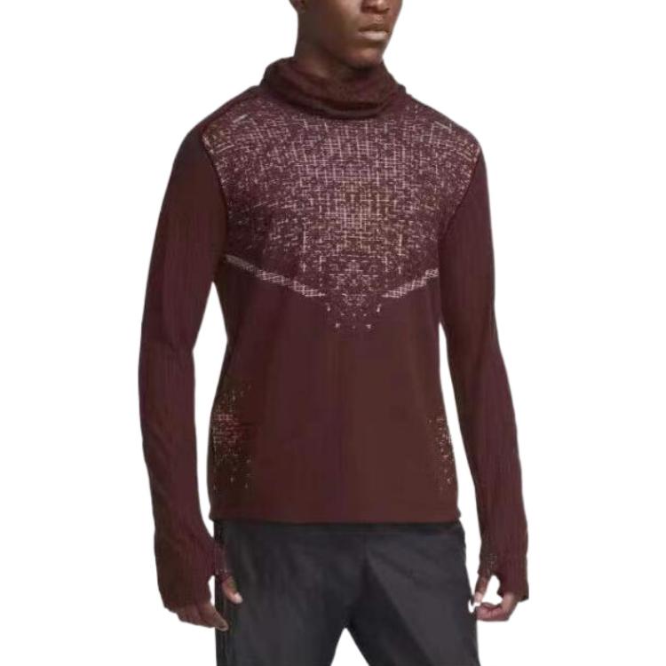 Nike Run Division Wooldorado Top 'maroon' CU7892-624