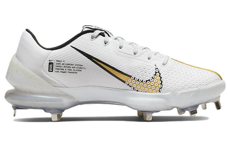 Nike Force Zoom Trout 7 Pro 'White Metallic Gold' CQ7224-106
