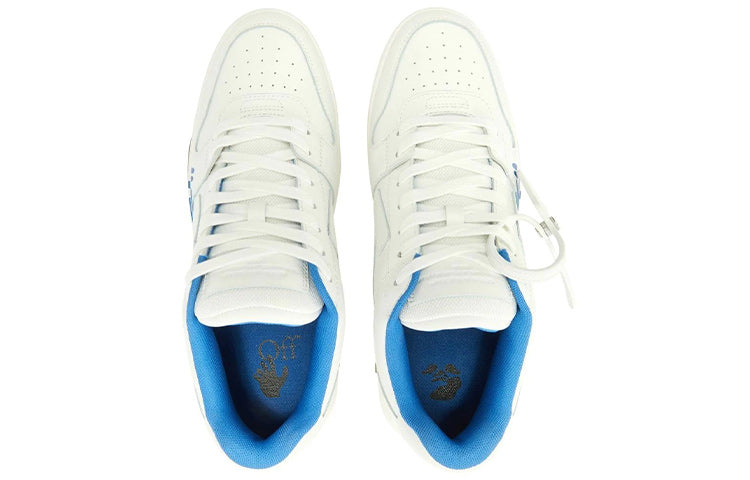 Off-White Out Of Office Low-Top For Walking Sneaker 'White Blue' OMIA189S22LEA0030145