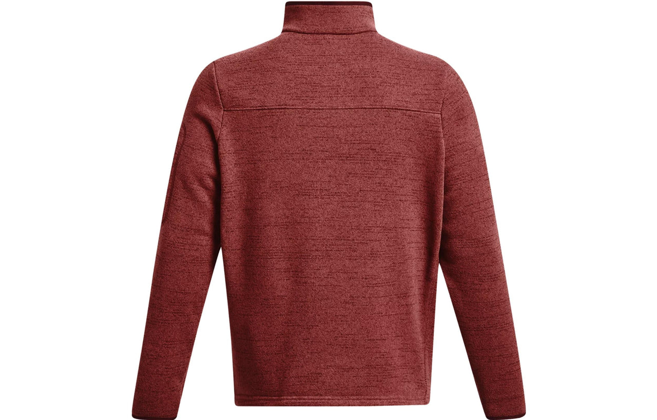 Under Armour Specialist 1/4 Zip Fleece Pullover 'Red' 1380271-688