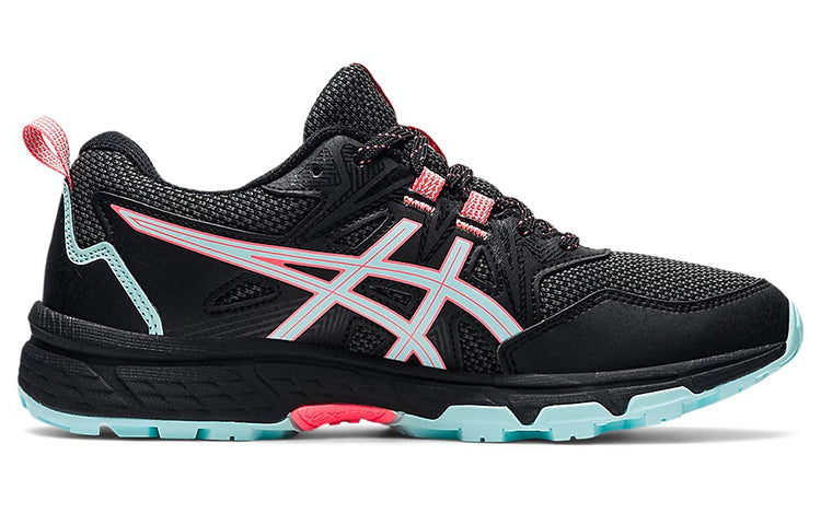 (WMNS) ASICS Gel-Venture 8 Wide 'Black Clear Blue' 1012A706-008
