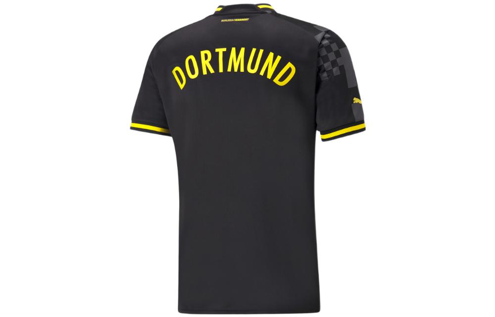 PUMA Borussia Dortmund Away 22/23 Replica Jersey 'Black Yellow White' 765884-02