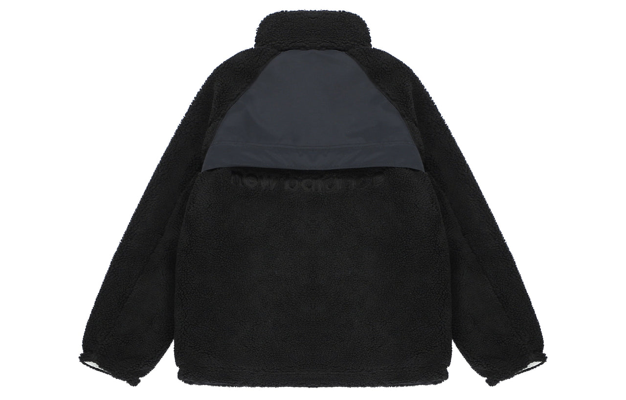 New Balance Sports Warm Reversible Jacket 'White Black' 6DC39703-BK