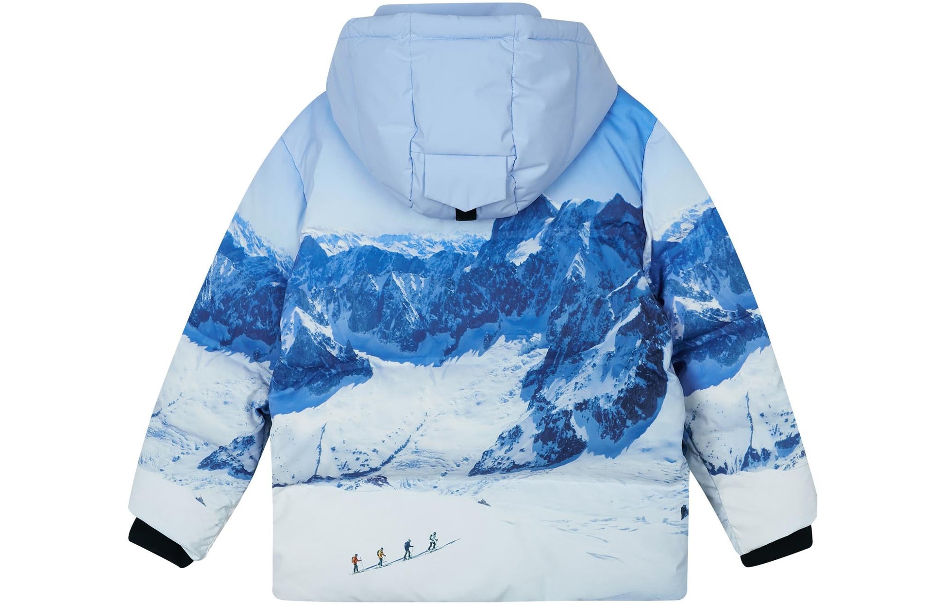 (GS) Skechers SKX Mountain Printed Down Jacket 'Blue White' P423B013-03HV