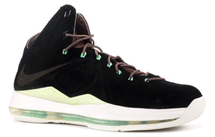 Nike LeBron 10 EXT QS 'Black Suede' 607078-001