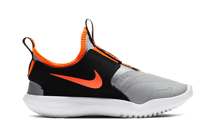 (PS) Nike Flex Runner 'Light Smoke Grey Total Orange' AT4663-012