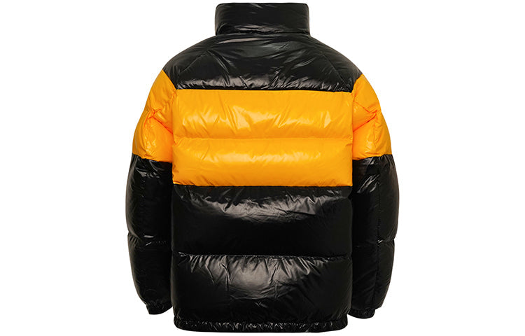 New Balance Reversible Puffer Coat 'Black Yellow' NP943013-MY