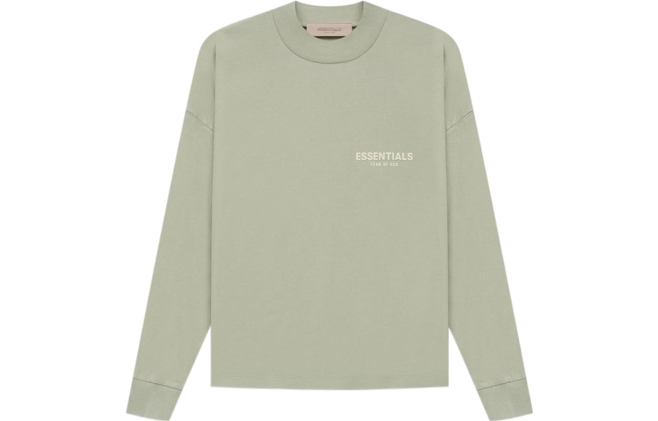 Fear of God Essentials SS22 Long Sleeve Tee 'Seafoam' FOG-SS22-144