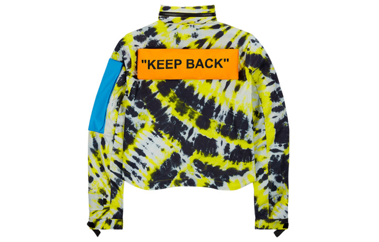 (WMNS) Nike Lab Tie Dye Jacket 'Volt Blue' CK4808-702