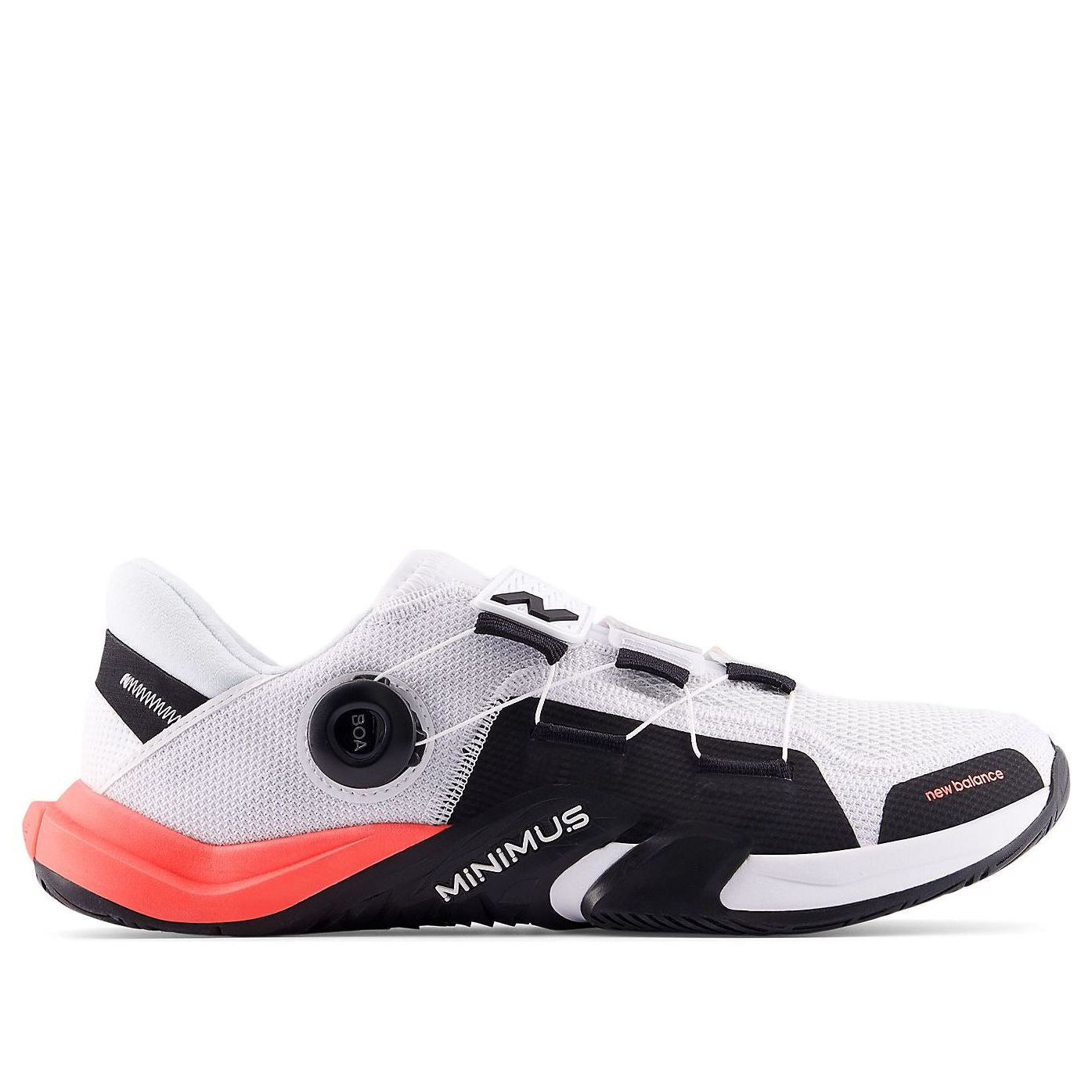 New Balance Minimus TR BOA v2 'White Black Urgent Red' MXMTRBH2