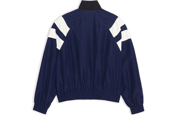 Balenciaga Sporty B Tracksuit Jacket 'Indigo Black White' 681438TKO484063