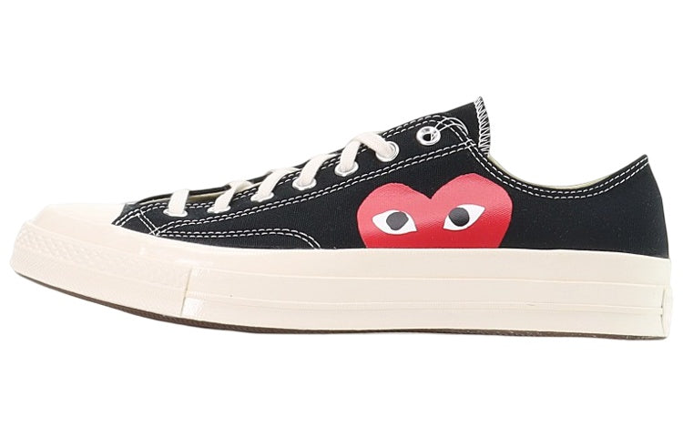 Converse x COMME des GARCONS PLAY Chuck 70 Low 'Black White' 150206C