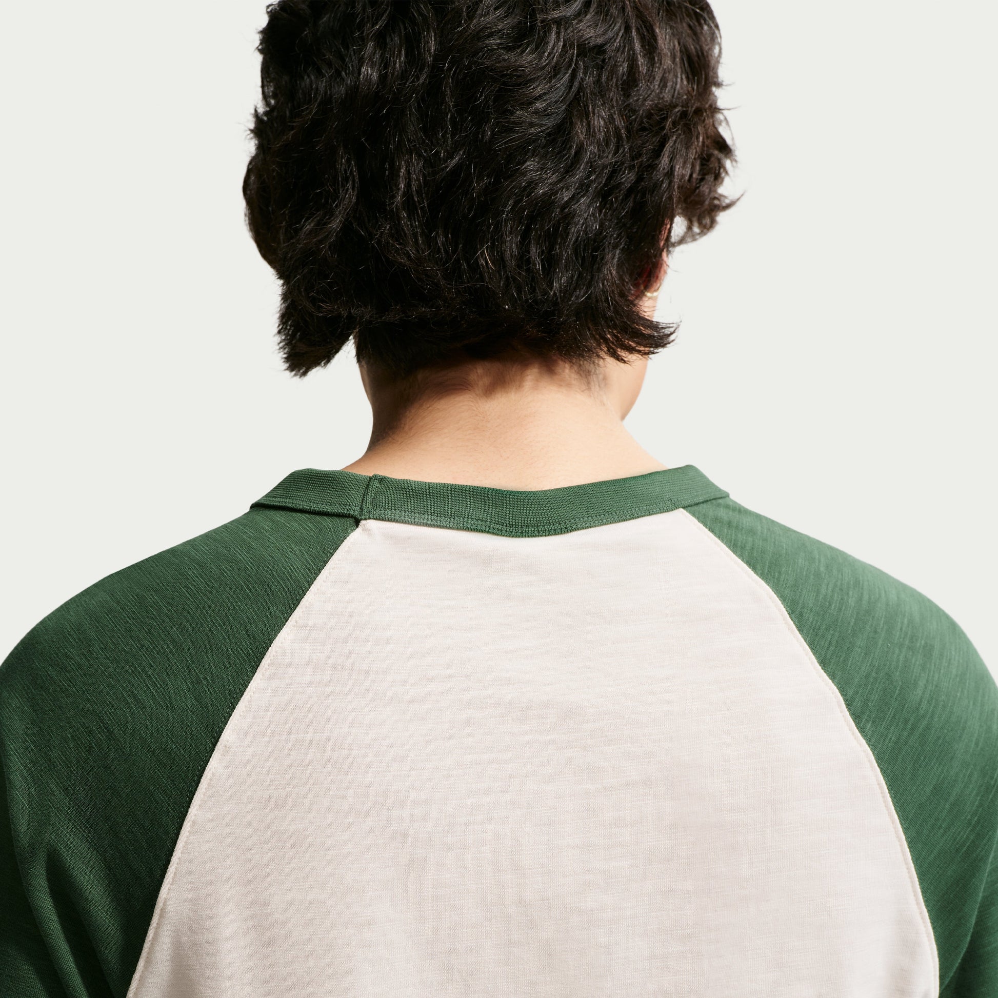 Nike Sportswear Club 3/4 Sleeve Raglan Top 'Fir Chalk' IF0756-323
