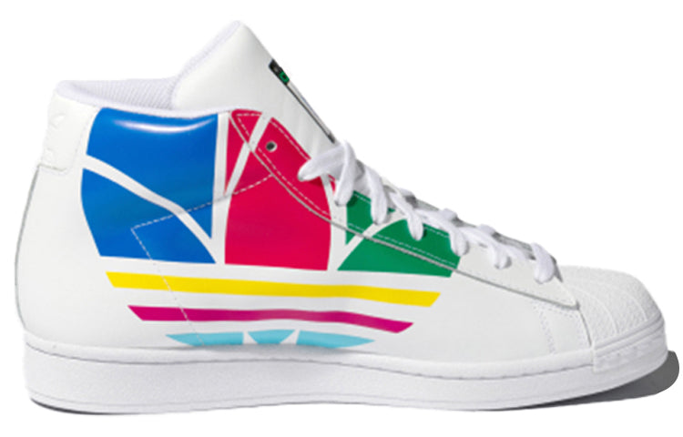 adidas Pro Model Shoes 'White Multi-Color' FY1549