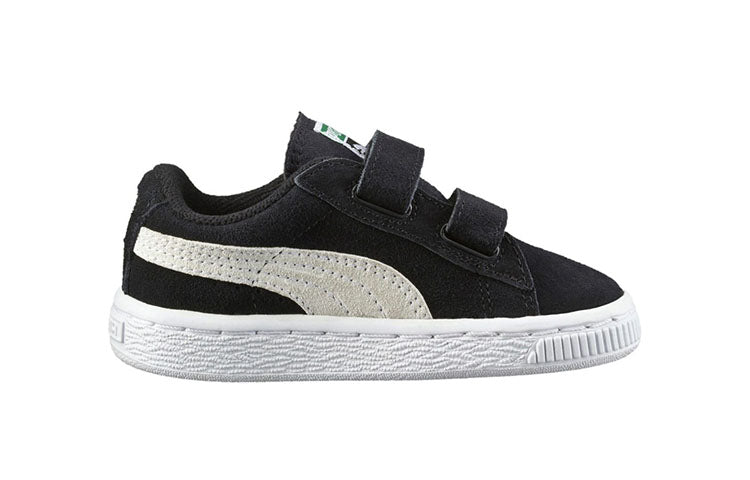 (PS) PUMA Suede 2 Straps 'Black White' 356274-01