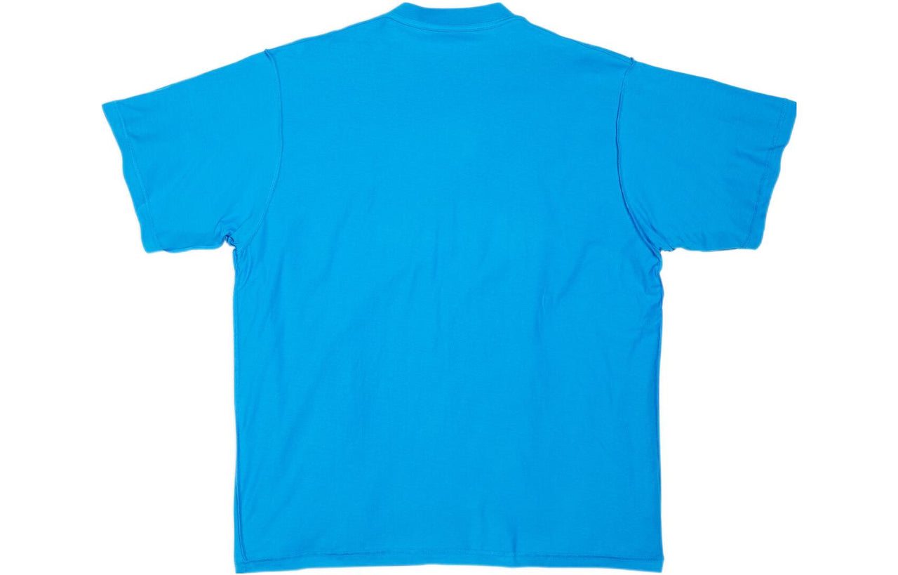 Balenciaga x adidas Oversized T-Shirt 'Blue' 731769TNVP34024