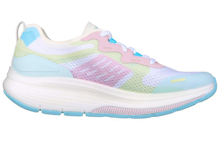 (WMNS) Skechers Gowalk Workout Walker 'White Multicolor' 124939-WMLT