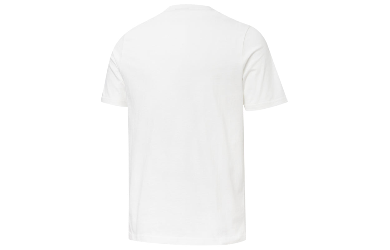 PUMA Intl Tee Subject Printing Round Neck Short Sleeve White 532274-02