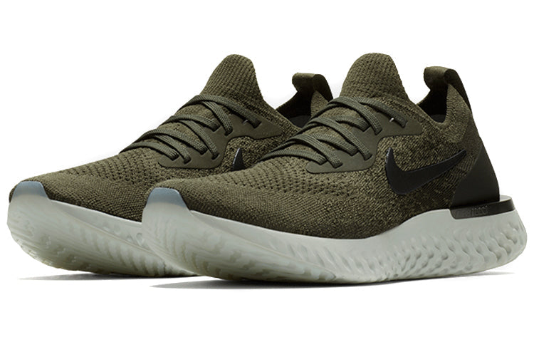 (WMNS) Nike Epic React Flyknit 'Olive' AQ0070-300