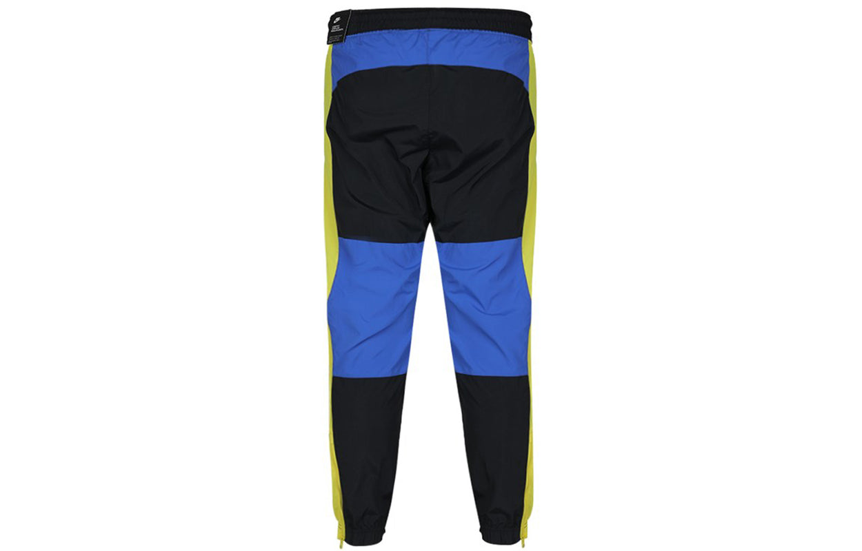 Men's Nike Sportswear Contrasting Colors Athleisure Casual Sports Bundle Feet Long Pants/Trousers Black BV5388-014
