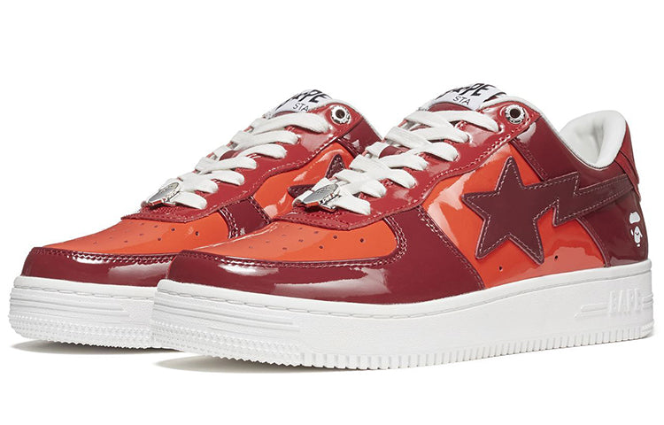 A Bathing Ape Bape Sta 'Burgundy Red Orange' 1H20-191-046-RED