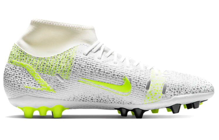 Nike 14 Mercurial Superfly 8 AG Artificial Grass 'White Green' CV0842-107