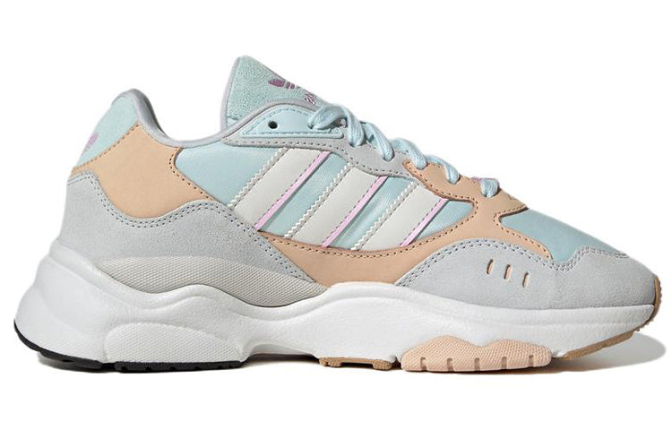 (WMNS) adidas Retropy F90 'Almost Blue Bliss Orange' HP8044
