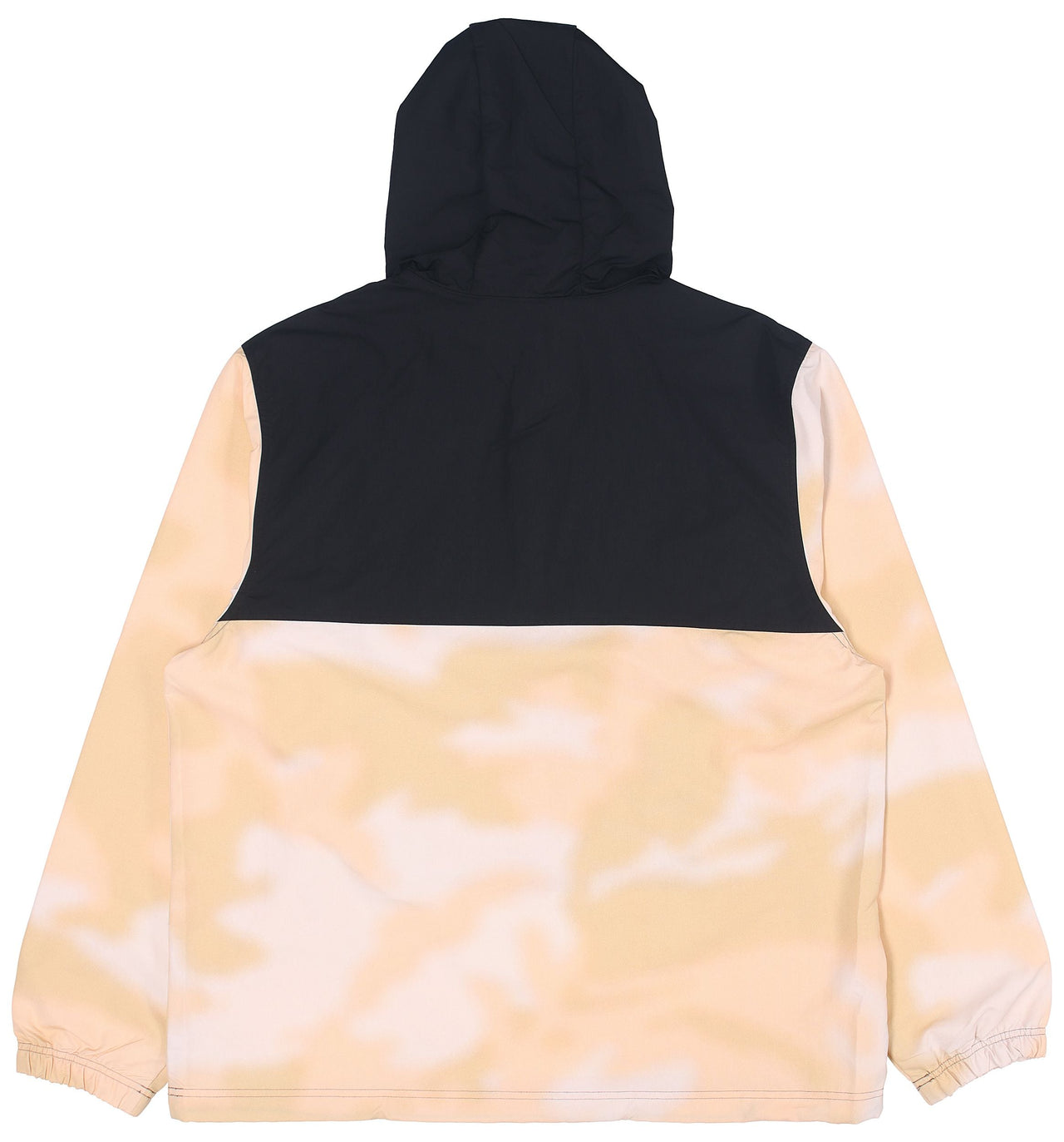 adidas originals Camo Windbreaker Sports Casual Camouflage Half-zip Jacket Men's Black/Brown GN1876
