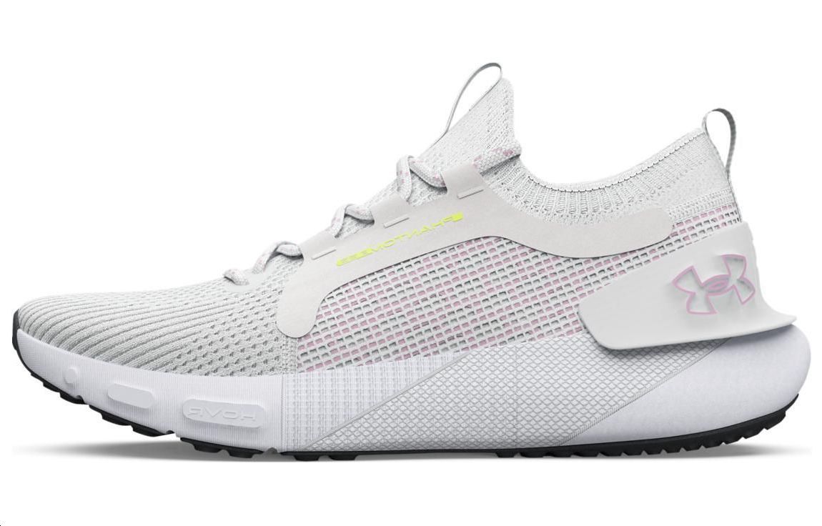 (WMNS) Under Armour HOVR Phantom 3 SE 'Grey Mist Yellow Ray' 3026584-105