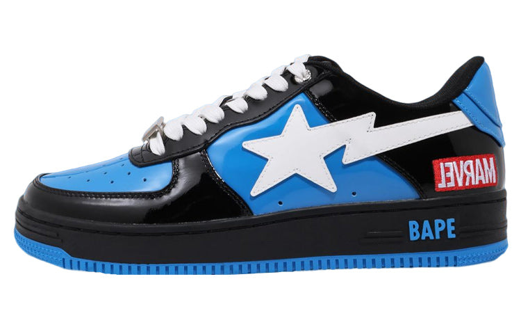 A BATHING APE x MARVEL Bape STA 'Black Blue White' 1I73-191-917