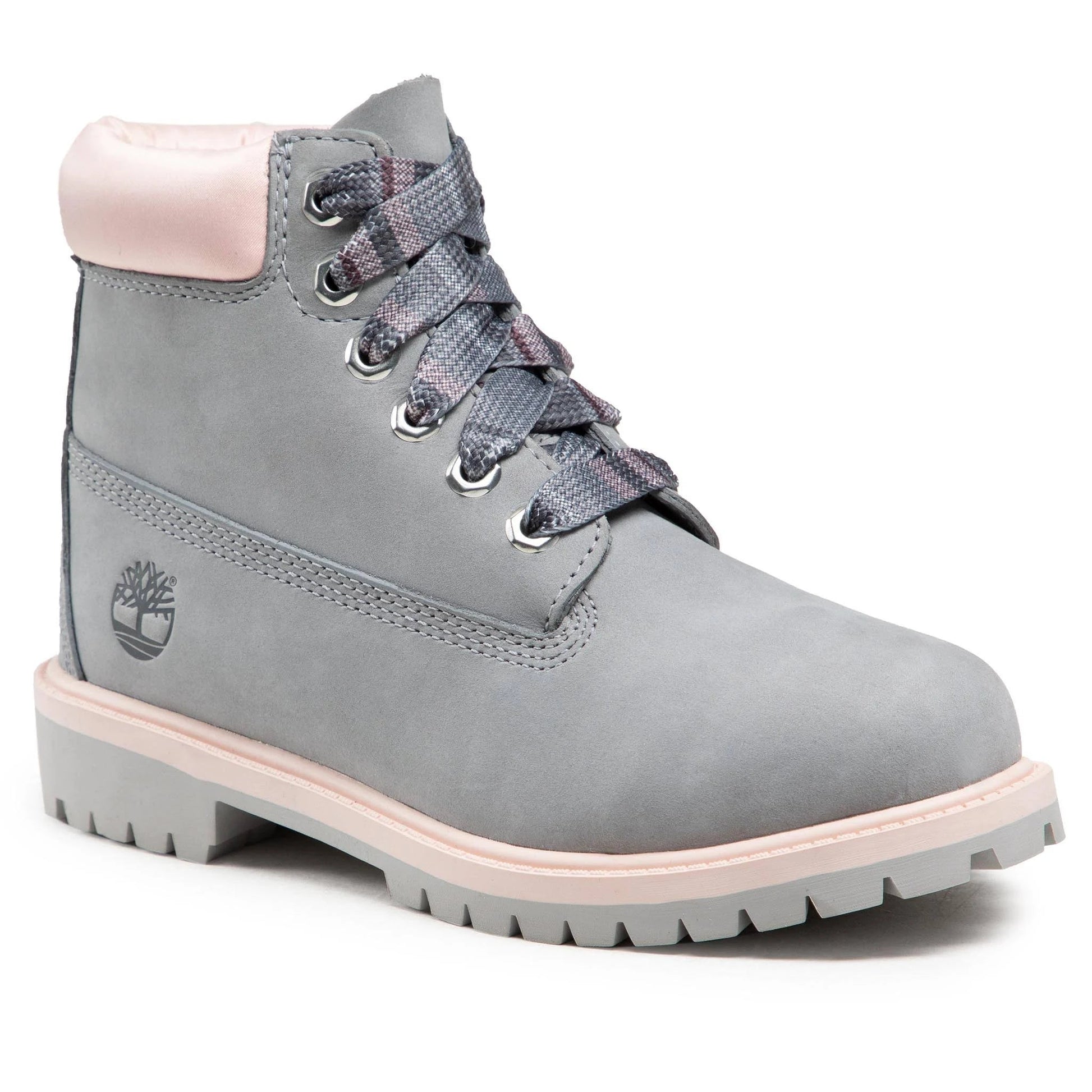 (GS) Timberland 6 Inch Premium Waterproof Boots 'Grey' A41TG