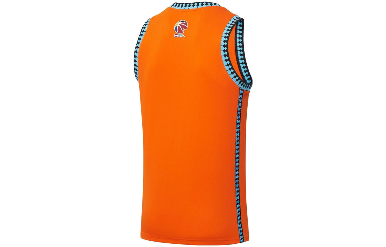 Li-Ning CBA Fujian Sturgeons Basketball Jersey 'Orange' AAYS443-1