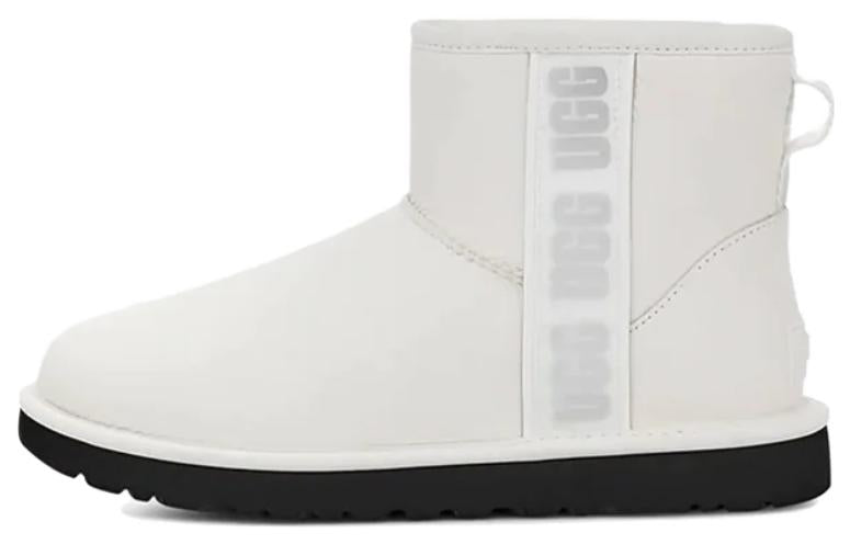 (WMNS) UGG Classic Mini Side Logo Boot 'Ultra Matte White' 1133490-UMWH