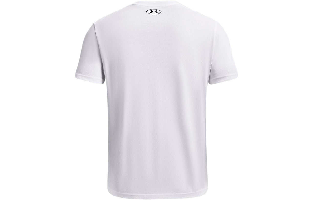 Under Armour Multi Color Lockertag T-shirt 'White Multi' 1361676-100
