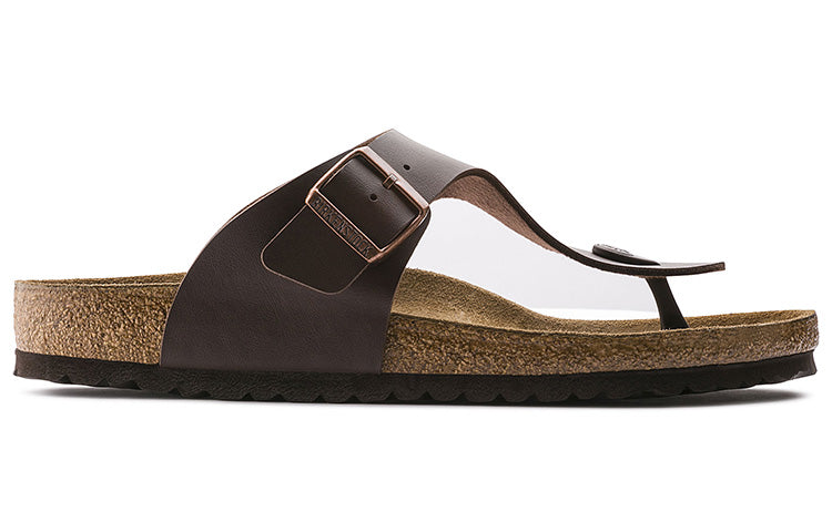 Birkenstock Ramses Birko-Flor Sandals 'Dark Brown' 44701