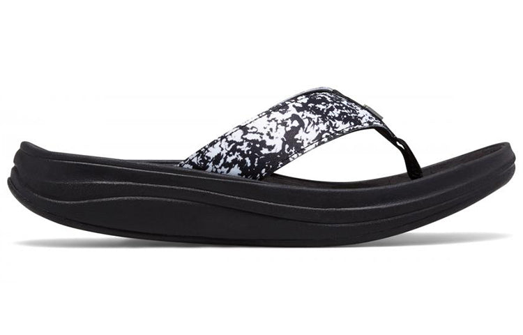 (WMNS) New Balance 6087 Revive Sport Thong 'Black White' W6087BKW