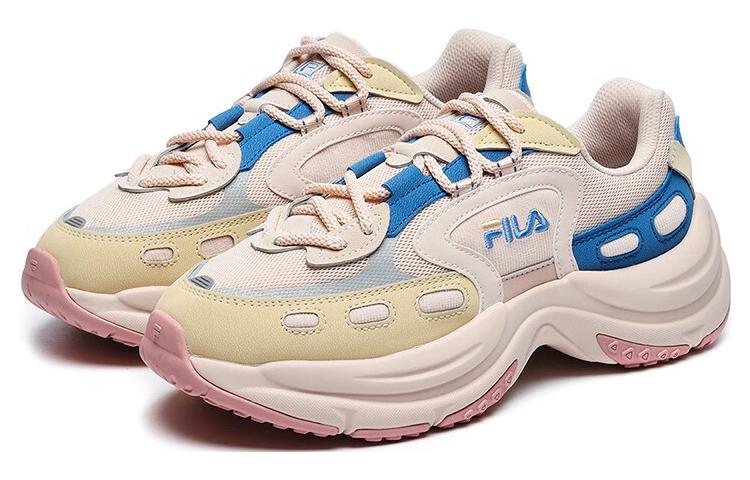 (WMNS) FILA Arch Sneakers 'Pink Blue Yellow' F12W241118FWS