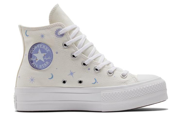 (WMNS) Converse Chuck Taylor All Star Lift 'Cream Purple' A02895C