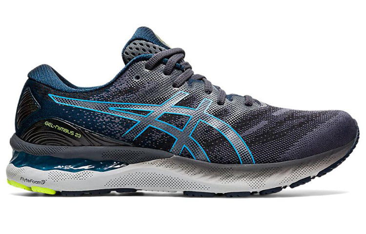 ASICS Gel-Nimbus 23 4E Wide 'Carrier Grey Digital Aqua' 1011B005-020